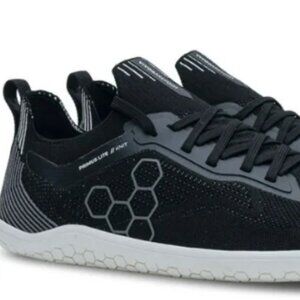 Vivobarefoot Primus Lite Knit Shoes black and white Men Sz 44 (EU)